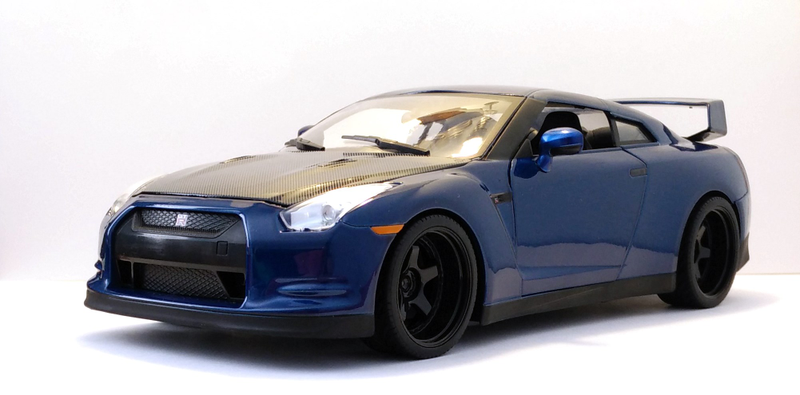 Illustration for article titled Fast & Furious Nissan GT-R (R35) by Jada (1/18)